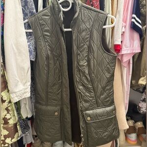 Barbour vest women’s size 4